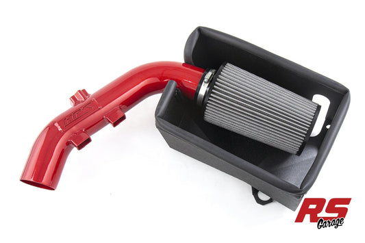 HPS Performance Shortram Air Intake Kit for Bmw 2012-2019 640I 3.0L Turbo N55B30 Red
