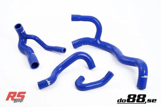 Do88 90-92 Audi S2 2.2T (3B) Radiator Hoses - Blue