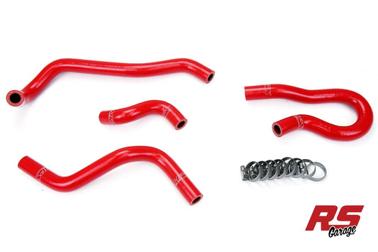 HPS Red Silicone Heater Hoses 1994-1999 Acura Integra 1.8L B18 DOHC Non-Vtec