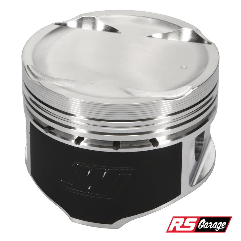 Wiseco Forged Replacement Single Piston for K597M86 Mitsubishi Eclipse Talon 2G DSM 4G63T 7 Bolt 86mm +1.0mm -10 cc 9.1:1