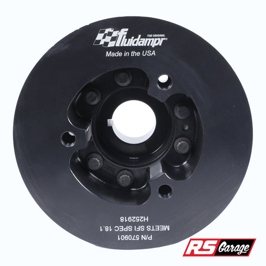 Fluidampr 09-21 Nissan GT-R R35 VR38DETT Steel Internally Balanced Damper