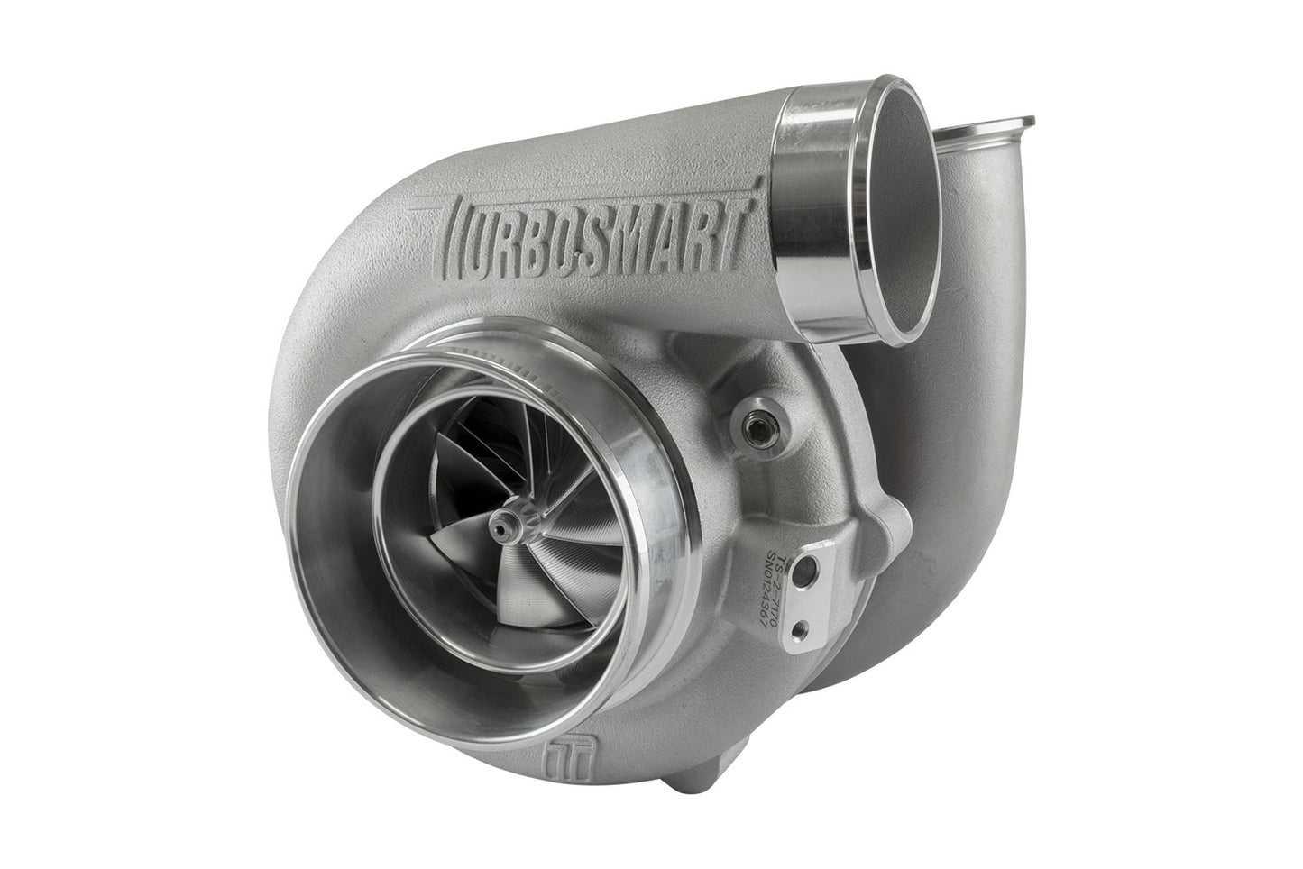 TS-2-7170B-VB107E Turbosmart TS-2 Turbocharger (Water Cooled) 7170 (Kompact) V-Band 1.07AR Externally Wastegated
