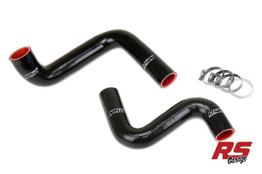 HPS Black Coolant Hose Kit 240SX S13 S14 S15 LS Swap LS1 Water Pump 9 O'clock Thermostat Ka Rad