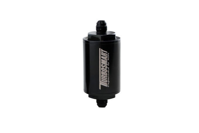 TS-0402-1130 Turbosmart FPR Billet Fuel Filter 10um AN-6 - Black