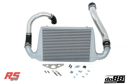 Do88 81-86 SAAB 900 Turbo BigPack Front Mount Intercooler Kit w/Black Hoses