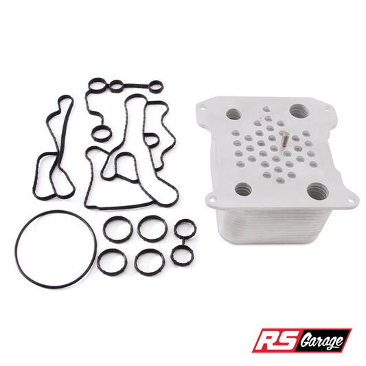 Mishimoto 08-10 Ford 6.4L Powerstroke Replacement Oil Cooler Kit