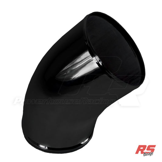 PHR 6" Intake Pipe for Single Turbo -Gloss black powder coat - Pipe only