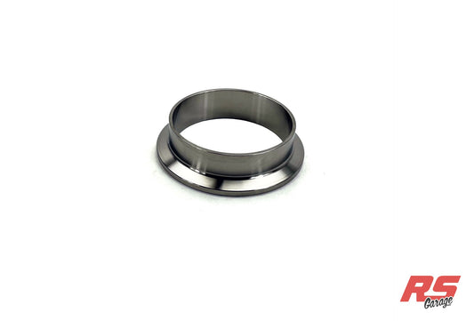 Stainless Steel Vband Flange, 2.5" V-band to 2.5" tube