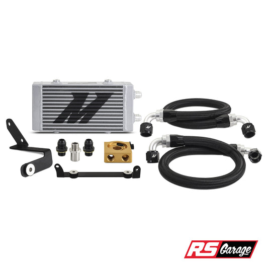 Mishimoto 2023+ Toyota GR Corolla Oil Cooler Kit - Thermostatic - Silver