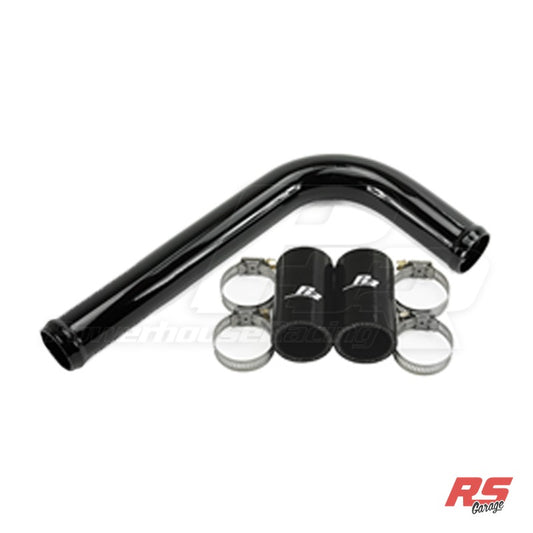 PHR Upper Radiator Pipe, for Non VVT-i, for OEM Supra upper waterneck -Gloss black powder coat