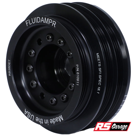 Fluidampr Nissan RB26DET Phase-2 BCNR33 GT-R / BNR-34 GT-R Steel Internally Balanced Damper