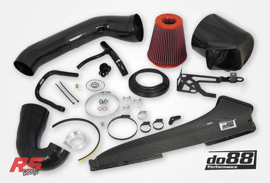 Do88 Audi RS3 2.5T (8V)/TT RS 2.5T (8S) BeastFlow Closed Intake Kit + Inlet Hose (OE Turbo)