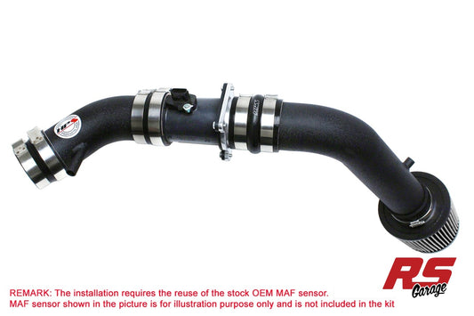HPS Black Cold Air Intake Converts to Shortram for 2002-2006 Nissan Altima 2.5L QR25DE