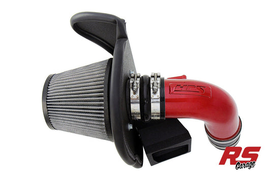 HPS Red 827 Series Performance Air Intake 2021-2023 Bmw X5 XDRIVE45E 3.0L Turbo B58 Phev Phev G05 Includes Heat Shield