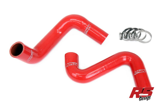 HPS Red Coolant Hose Kit 240SX S13 S14 S15 LS Swap LS3 LS7 Water Pump 8 O'clock Thermostat Sr Rad