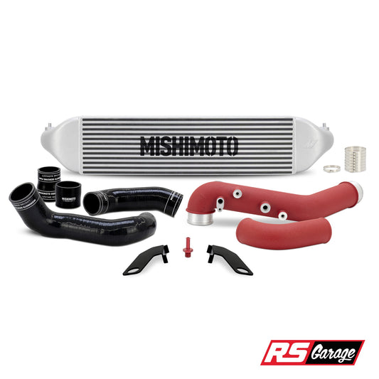 Mishimoto 2023+ Honda Civic Type-R Intercooler Kit w/Pipes - Silver Intercooler/Red Pipes