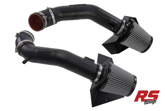 HPS Black 827 Series Performance Air Intake 2011-2013 Infiniti M56 5.6L V8 Includes Heat Shield