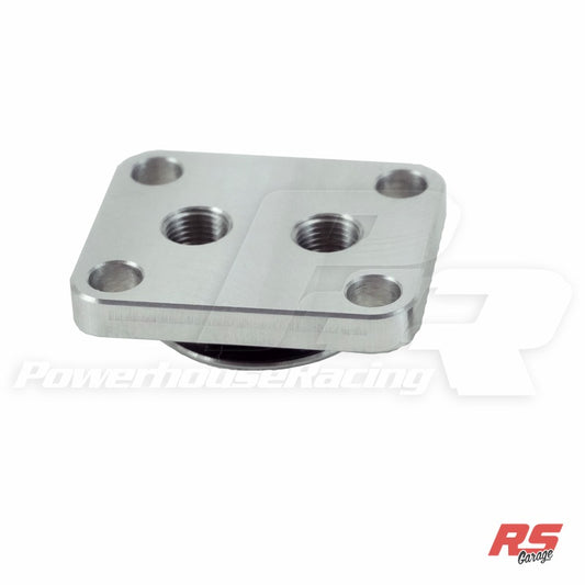 PHR Crank Case/Oil Temp Adapter for 2JZ - Adapts oil level location to accept Oil Temp Sensor and/or Crankcase Pressure