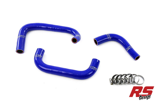 HPS High Temp Silicone Breather Hose Kit 1995-1998 Nissan Skyline GTR R33 RB26DETT Blue