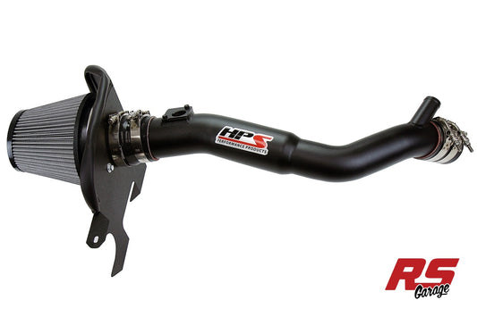 HPS Black 827 Series Performance Air Intake 2016-2017 Lexus GS200T 2.0L Turbo Includes Heat Shield