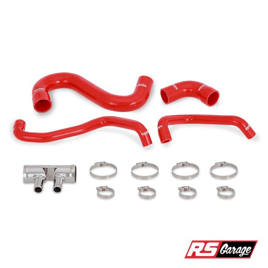 Mishimoto Silicone Lower Radiator Hose Red Ford Mustang GT 2015-2017 5.0L Coyote