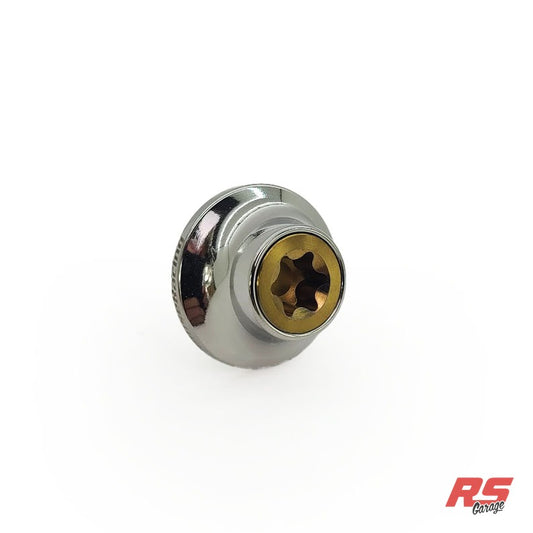 PHR Titanium Cam Gear Bolt and Washer for 2JZ -Bronze Bolt -Polished Washer - Bronze Anodized, Polished