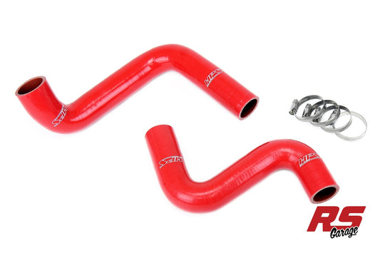 HPS Red Coolant Hose Kit 240SX S13 S14 S15 LS Swap LS1 Water Pump 9 O'clock Thermostat Ka Radiator