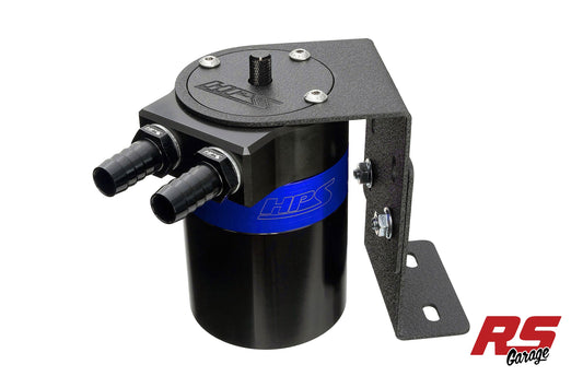 HPS Blue Universal Oil Catch Can Universal Fit Universal Oil Catch Can - 5/8"