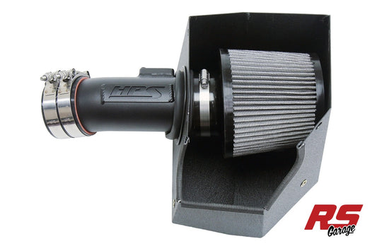 HPS Performance Cold Air Intake Kit 2018-2020 Honda Accord 2.0L Turbo, Includes Heat Shield, Black