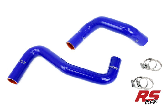 HPS Blue Coolant Hose Kit 240SX S13 S14 S15 LS Swap LS1 Water Pump 8 O'clock Thermostat Sr Radiator