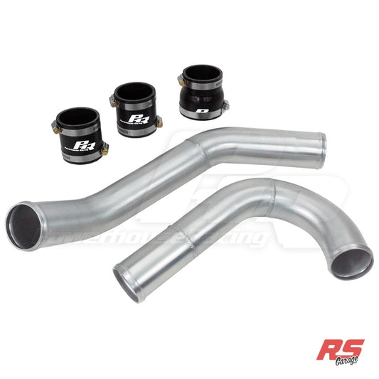 PHR 2.5" Hot Side Intercooler Pipe for MKIV Supra -Custom -Gloss black powder coat - Customer must contact PHR prior to