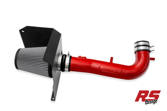 HPS Red 827 Series Performance Air Intake 2014-2019 Chevy Silverado 1500 5.3L V8 Includes Heat Shield