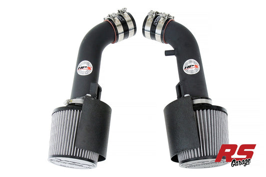 HPS Black 827 Series Performance Air Intake 2008-2013 Infiniti G37 3.7L V6 Includes Heat Shield