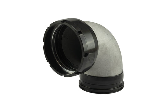 TS-199-3037 Turbosmart Turbo LockSleeve Adapter Compressor Outlet 3.00" to 90 Elbow Vibrant / Plazmaclamp 3.00"