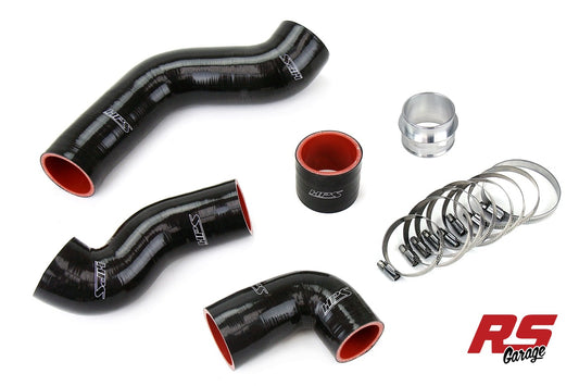 HPS Black Silicone Intercooler Hoses 1999-2006 Volkswagen Golf GTI 1.8T Turbo Awp