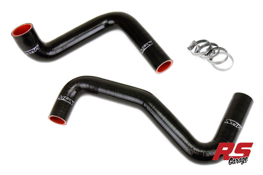 HPS Black Coolant Hose Kit 240SX S13 S14 S15 LS Swap LS1 Water Pump 9 O'clock Thermostat Sr Rad