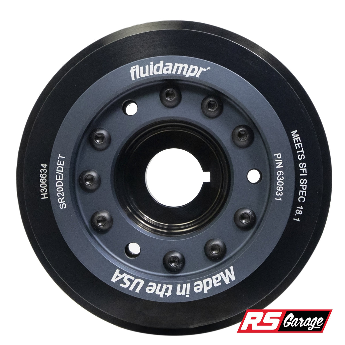 Fluidampr 95-98 Nissan 200SX 2.0L SR20DE/SR20DET Steel Internally Balanced Damper