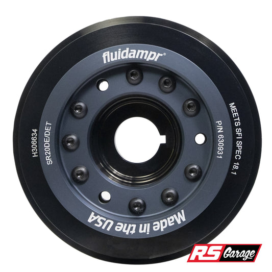 Fluidampr 95-98 Nissan 200SX 2.0L SR20DE/SR20DET Steel Internally Balanced Damper
