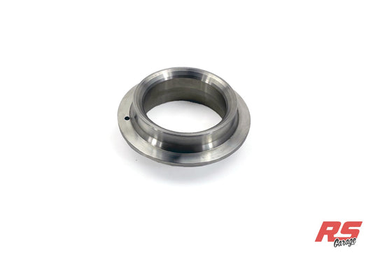 HKS GT II Wastegate Inlet Flange - 2.4" ID, 2.56" OD weld side Material: Stainless Steel Wastegate Fitment: HKS GT II T - 2.0" Schedule 10