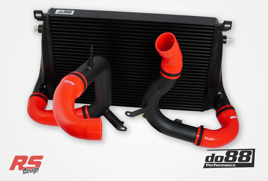 Do88 VAG 2.0T EA888 Gen4 (245hp) BigPack Intercooler Kit w/Red Hoses