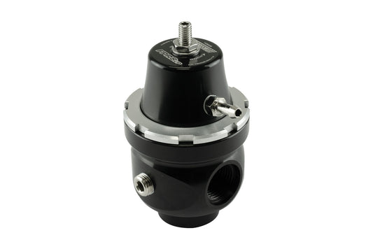 TS-0404-1132 Turbosmart FPR8 LP Low Pressure Fuel Pressure Regulator Carb 1:1 3-20 PSI -8 AN Black