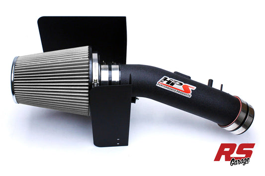 HPS Black 827 Series Performance Air Intake 2008-2011 Toyota Sequoia 5.7L V8 Includes Heat Shield
