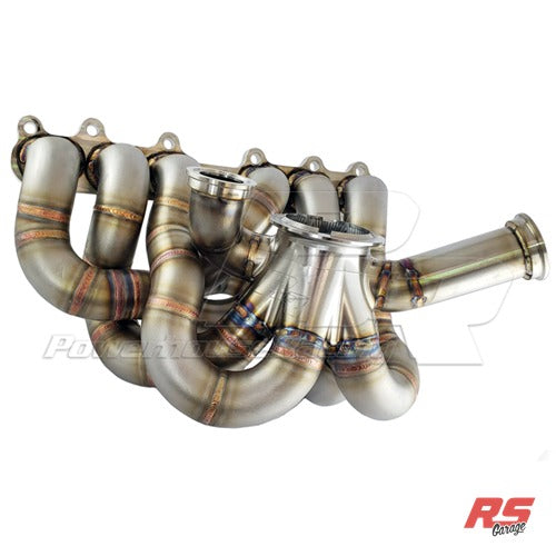 PHR V50 Pro Mod Turbo Manifold for 2JZ-GTE - Billet, (S) Single wastegate, TiAL 60mm, Single Scroll