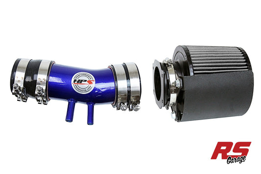 HPS Blue 827 Series Performance Air Intake 1999-2004 Nissan Frontier 3.3L V6 Non Supercharged Includes Heat Shield