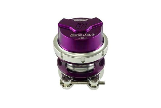 TS-0204-1143 Turbosmart Gen-V Race Port BOV Blow Off Valve Purple without Weld Flange fits Tial Q Weld on Flange