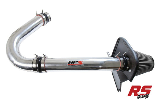 HPS Polished 827 Series Performance Air Intake 2011-2023 Dodge Challenger 3.6L V6 Includes Heat Shield