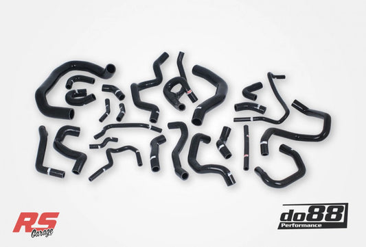 Do88 Audi/Seat/Skoda/Volkswagen 1.8T/2.0T (MQB) Coolant Hoses (24 pcs) - Black