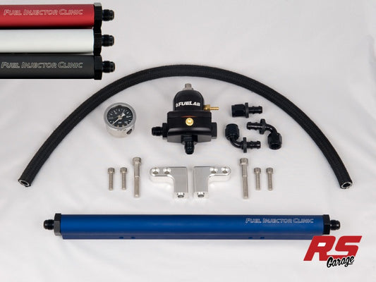 Fuel Injector Clinic Mitsubishi DSM Fuel Rail Kit -8AN Inlet