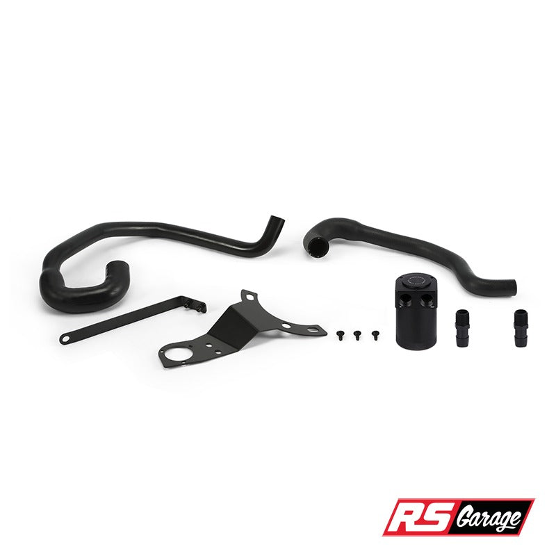 Mishimoto Baffled Oil Catch Can Kit Black CCV Side BMW 320i 12-17 N20B20 228i 328i 12-16 N26B20