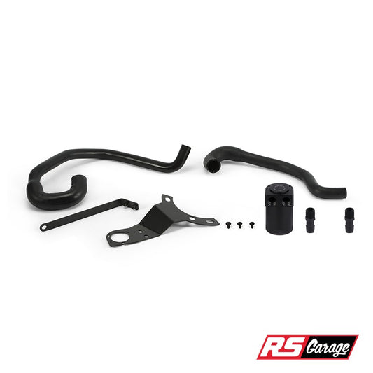 Mishimoto Baffled Oil Catch Can Kit Black CCV Side BMW 320i 12-17 N20B20 228i 328i 12-16 N26B20